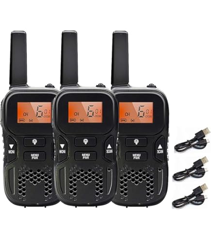 Amazon | 二者、三者同時通話対応近距離特定小電力トランシーバー 耳